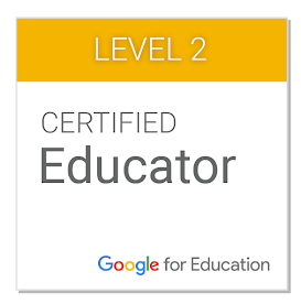 I'm a Google Certified Educator!