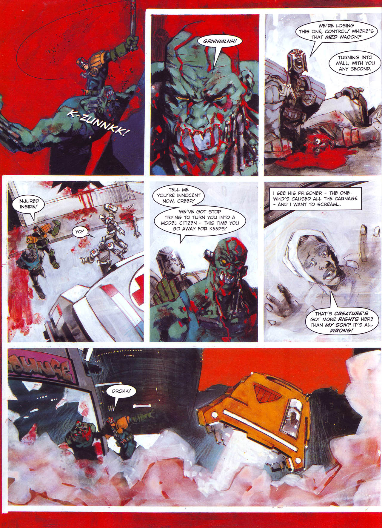 Read online Judge Dredd Megazine (vol. 3) comic -  Issue #70 - 12