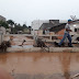 Chove forte na cidade de Correntina