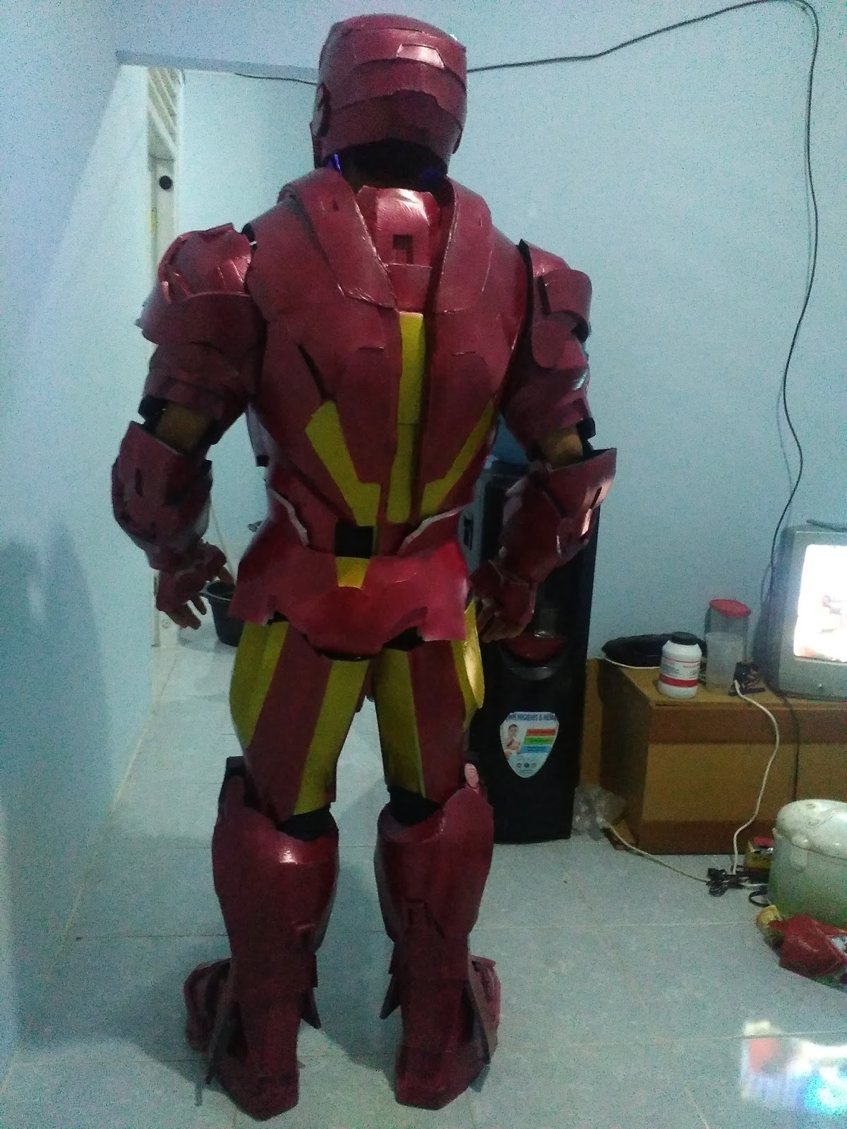 My First Iron Man Suit Cara Buat Kostum Iron Man Sendiri