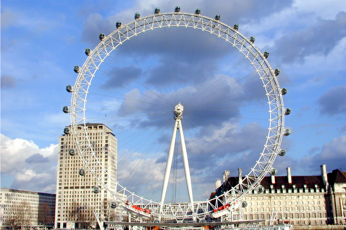 Destinos de ensueño Que ver en Londres El London Eye, la mirada de pájaro