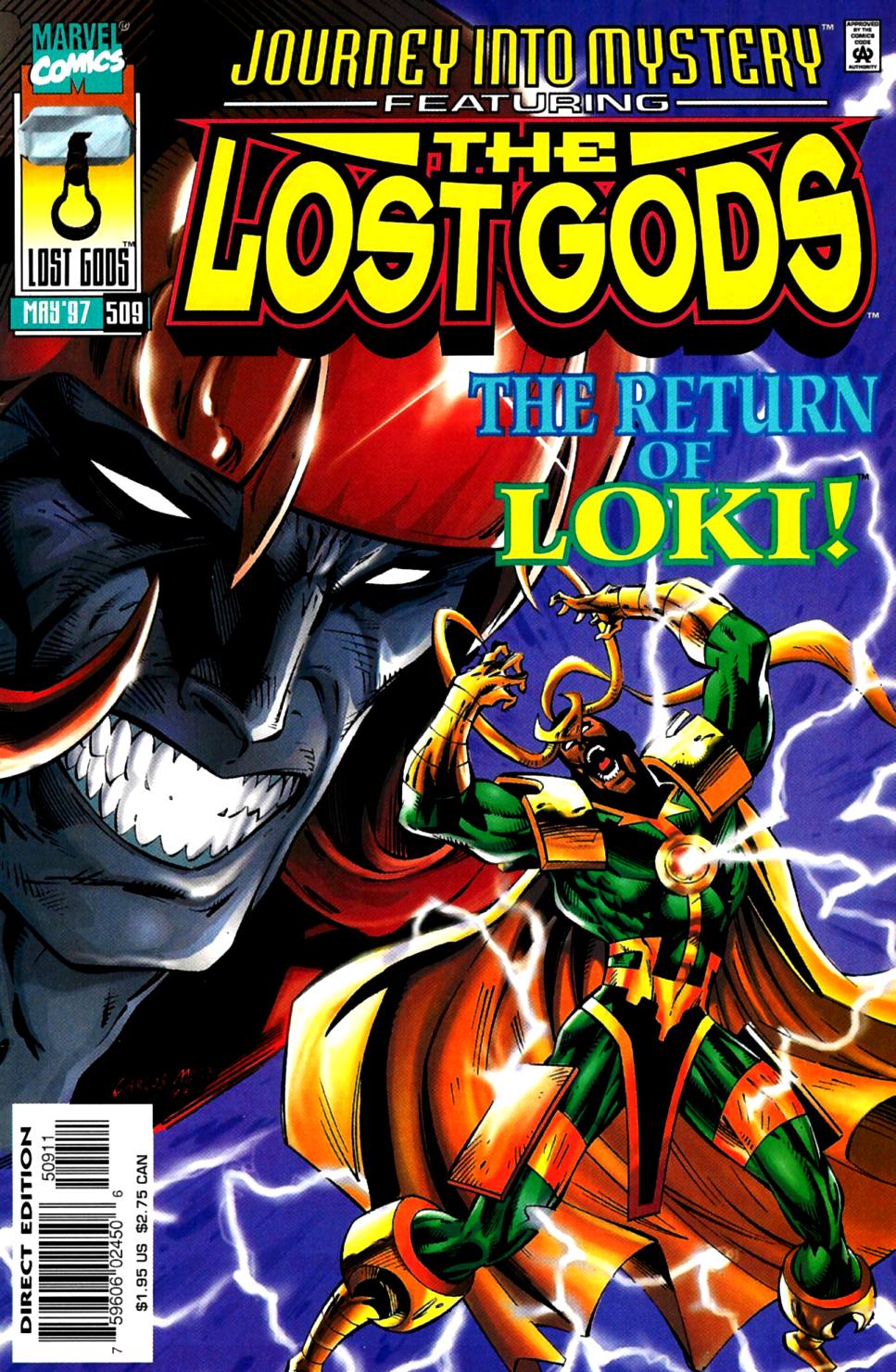 Read online Journey Into Mystery (1996) comic -  Issue #509 - 1