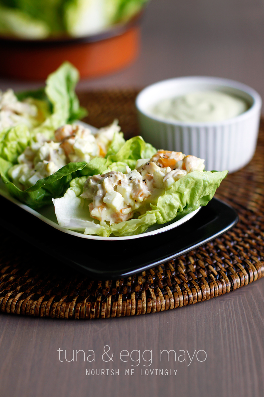 Nourish me lovingly Tuna and egg mayo salad (GAPS)