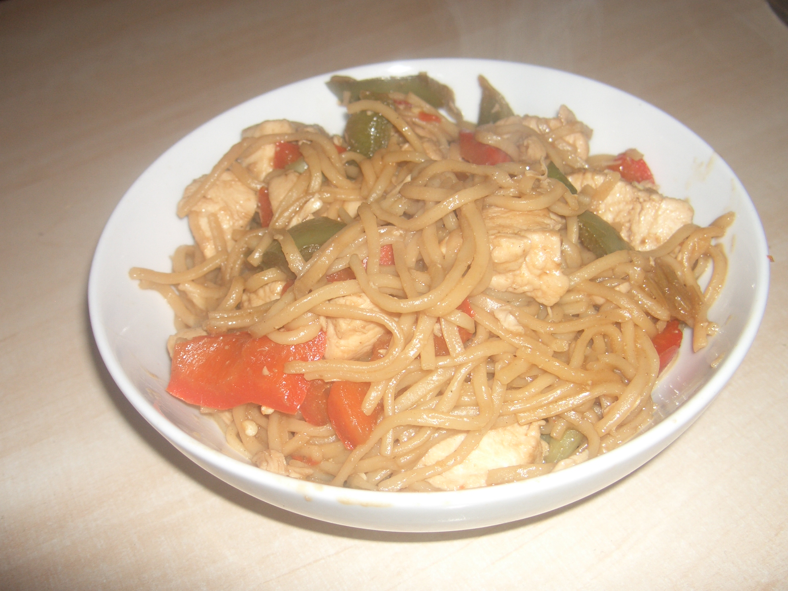 Ginger Sky Recipe Chicken Noodle StirFry
