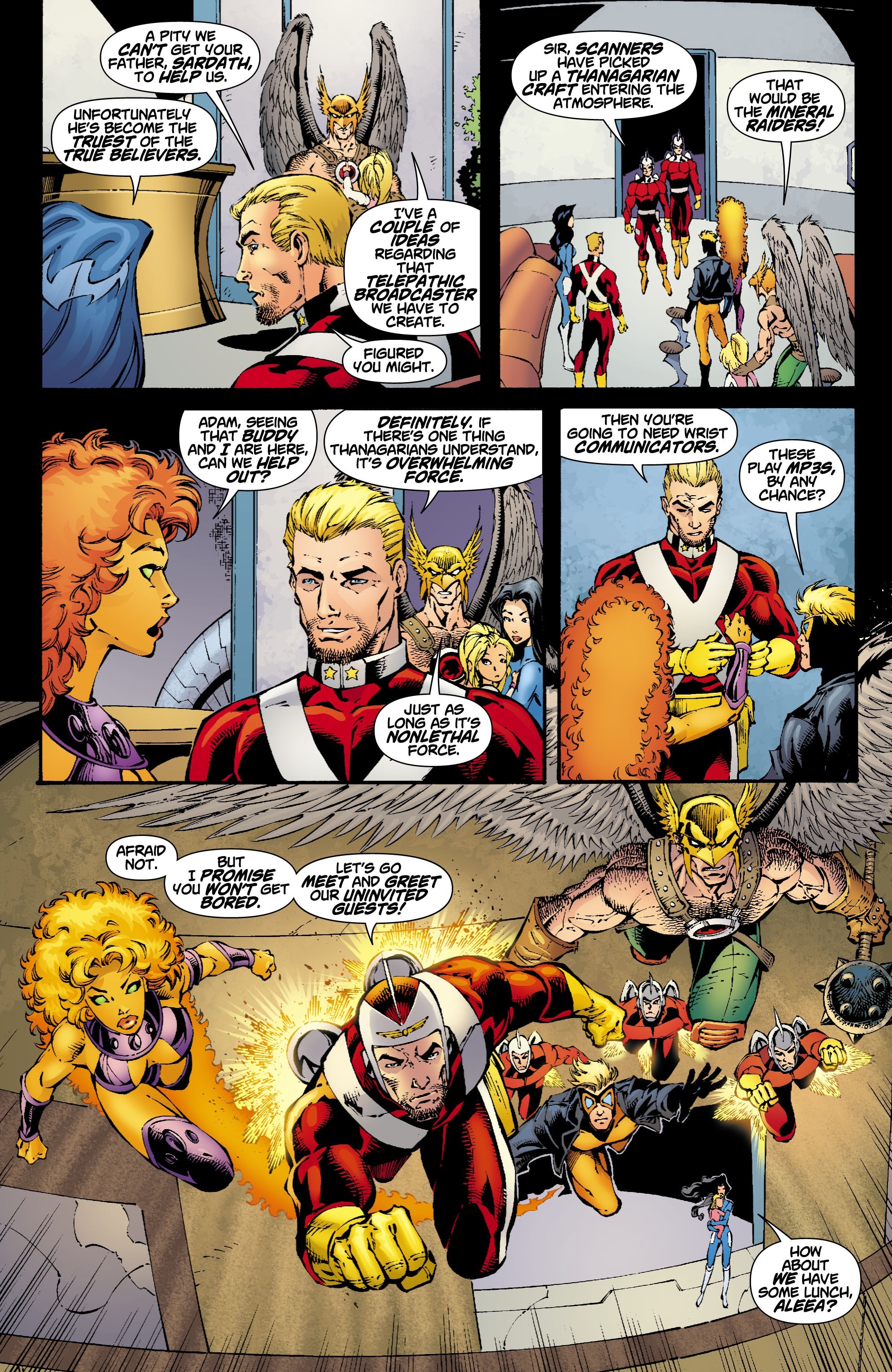 Read online Rann/Thanagar Holy War comic -  Issue #2 - 8