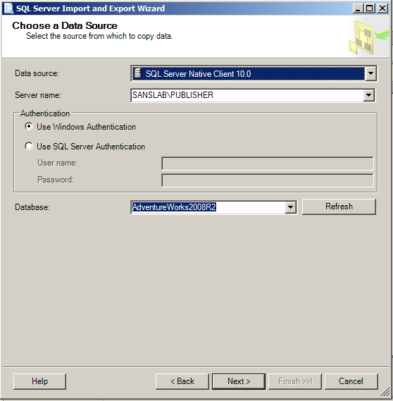 Now in the next screen, you need to choose your destination.