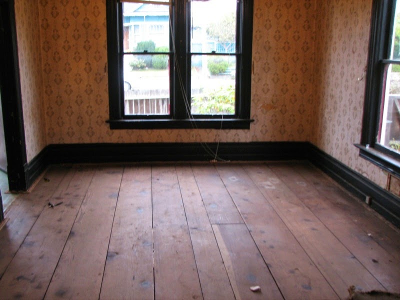 Eureka Victorian Restoration Redwood Floors From Subfloor To After Looking At Oak And Maple Hardwoods We Came Back To The Redwood Subfloors Loved Wide Planks Of Old Growth Some Up Toe 18 In Many