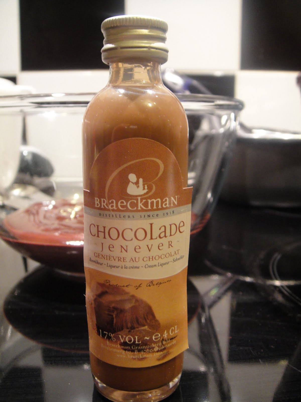 The more than occasional baker Trufflemania chocolate liqueur and