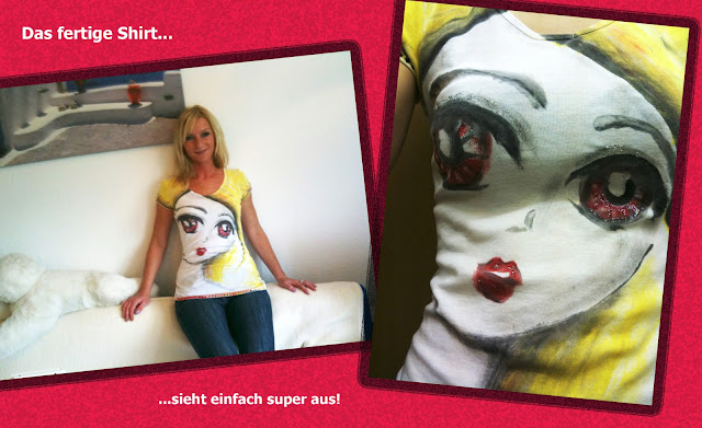 Das Manga Shirt ist fertig! Das Manga Shirt ist fertig!