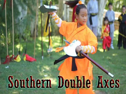 Southern Double Axes ( Hachas Forma Kung Fu)