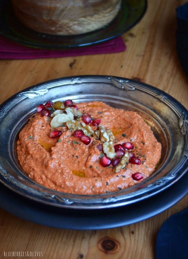 MUHAMMARA, SALSA SIRIA DE PIMIENTOS Y NUECES