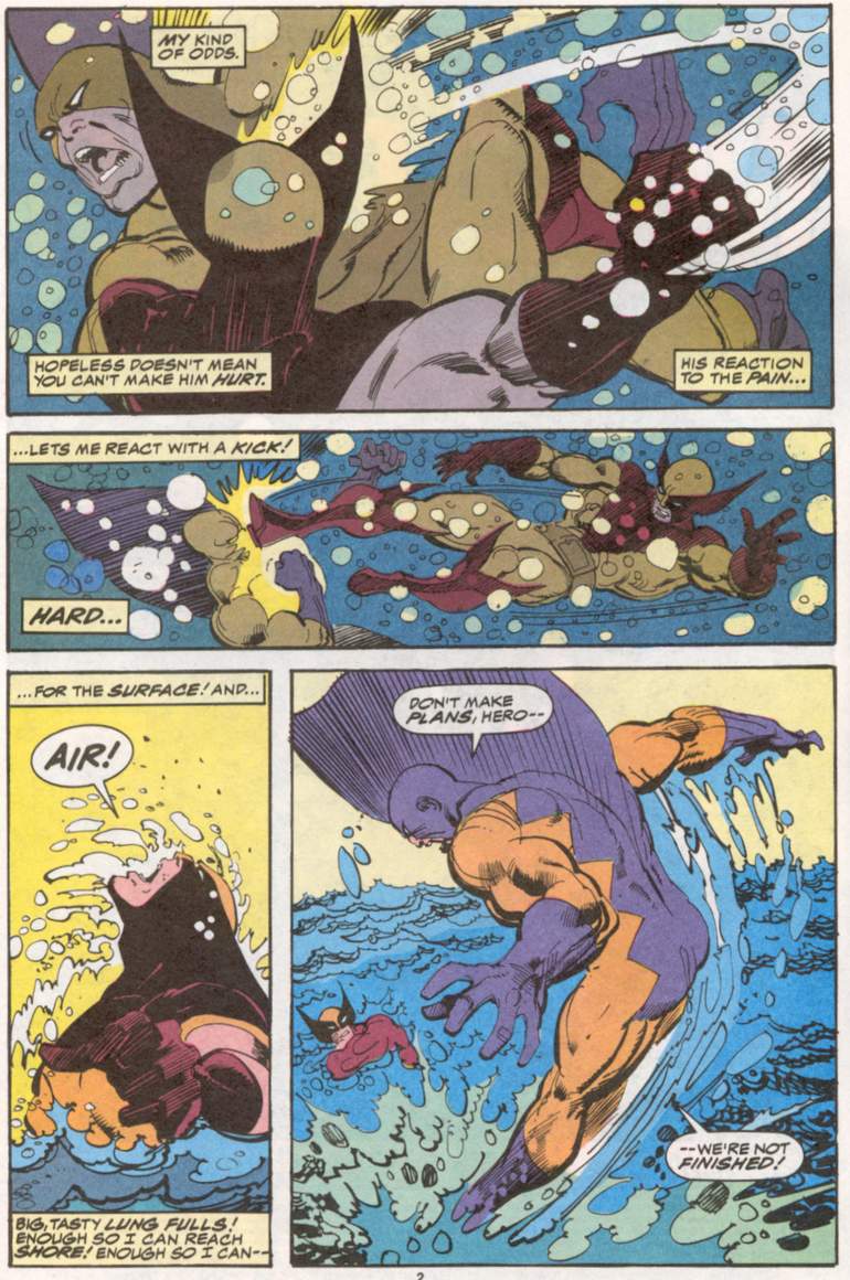 Read online Wolverine (1988) comic -  Issue #20 - 3
