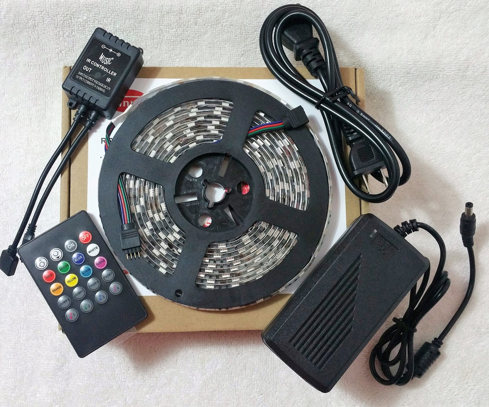 All in one Decorate The Holidays With The IR Sound Activated LED Lights