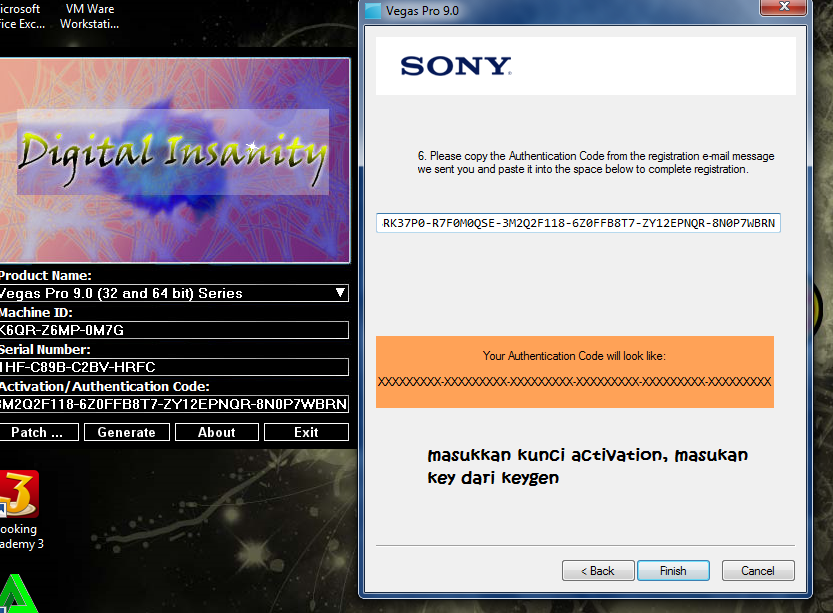 Dan Selamat Berkreasi Di Dunia Editing Video Di Sony Vegas Pro 9.0. 