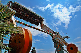 Hurricane attraction Tibidabo Amusement Park