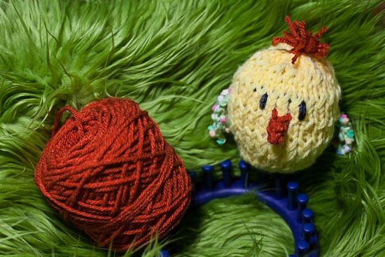Loom Knitting: How to Decrease (K2tog) for Single Knitting 