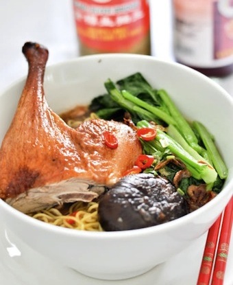 chinese roast duck noodle soup recipe