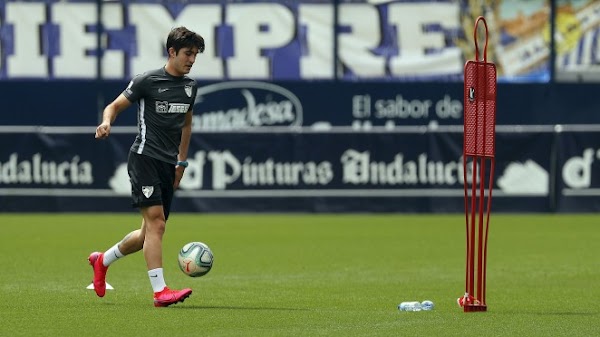 Julio - Málaga -: "Muy contento por estar de vuelta"