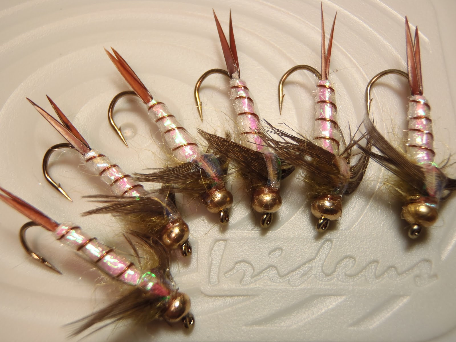 6 Mosche Da Pesca Irideus #10 Black Stonefly Ninfa Per Trota E Steelhead