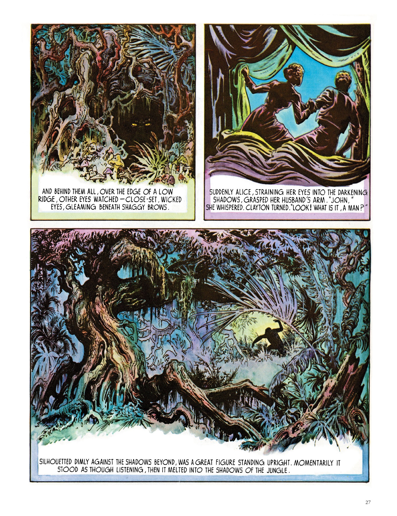 Read online Edgar Rice Burroughs' Tarzan: Burne Hogarth's Lord of the Jungle comic -  Issue # TPB - 29