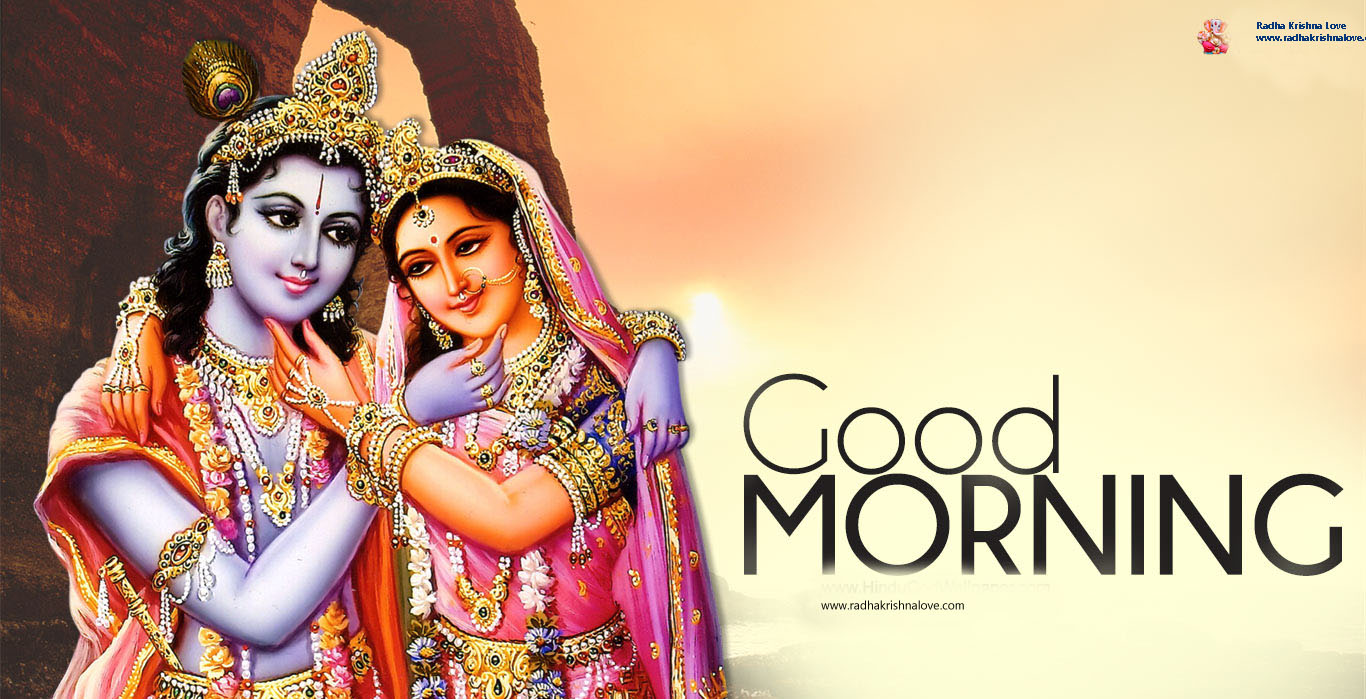 Radha Krishna Good Morning