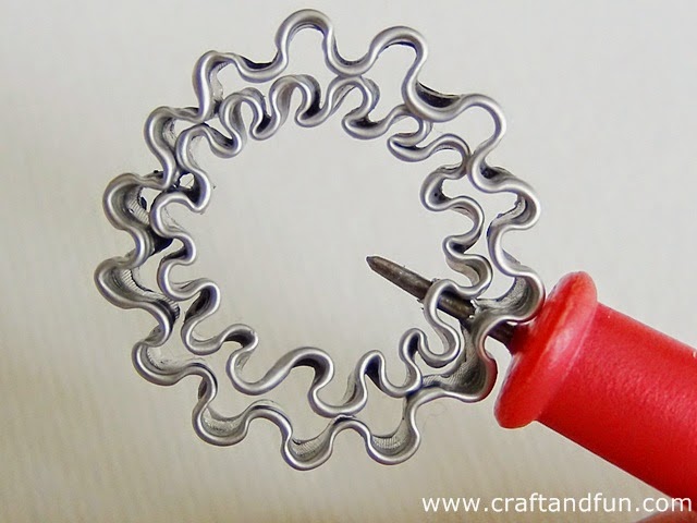 Riciclo Creativo Craft And Fun Collana Con Pietre Dure E Alluminio Riciclato