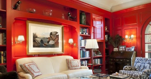 Fotos de salas color rojo - Colores en Casa