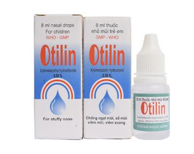 Thuốc nhỏ mũi Otilin 8ml