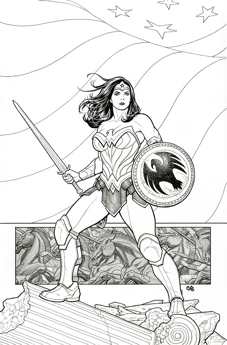 Wonder Woman by Frank Cho (via. 