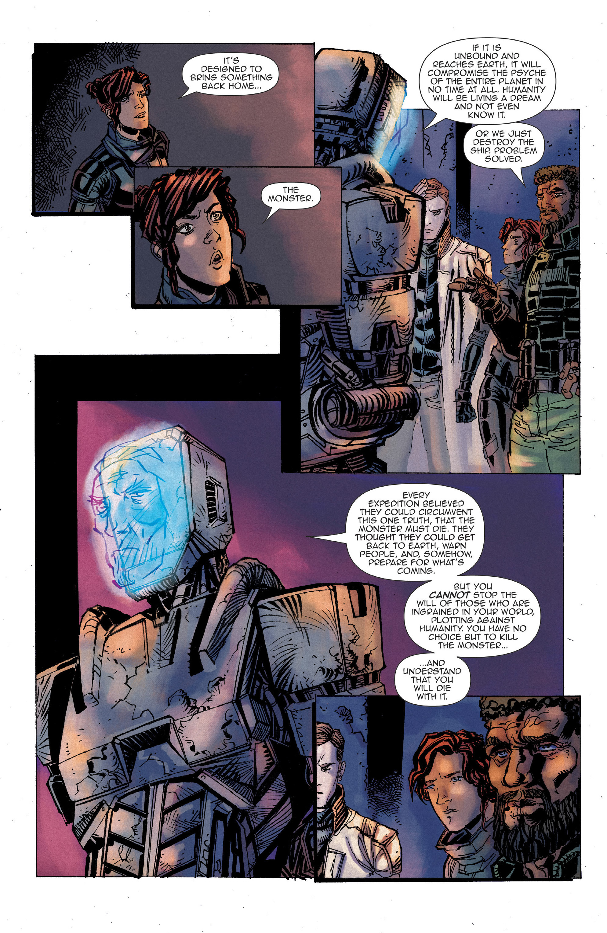 Read online Roche Limit: Clandestiny comic -  Issue #4 - 5