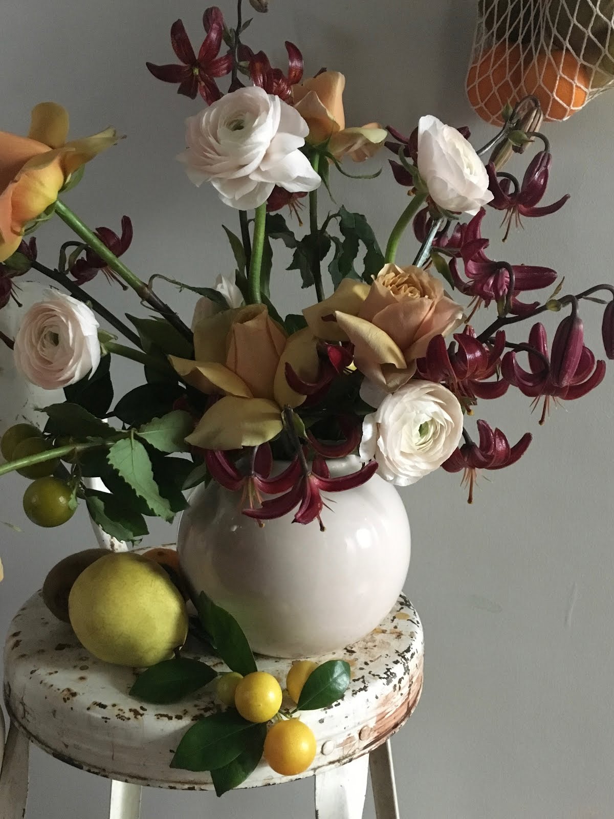 Inspiration Stills of Flowers with Fruit