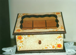 Caja de té floral.