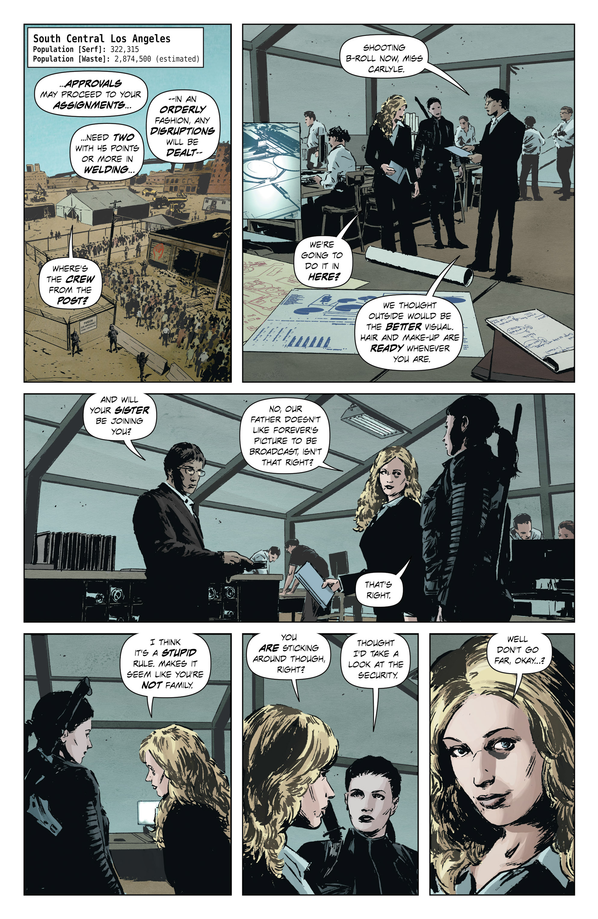 Read online Lazarus (2013) comic -  Issue # _TPB 2 - Lift - 36