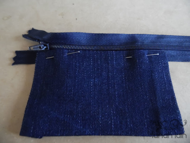 Cómo hacer una cartera de tela