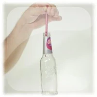 Levanta la botella lápiz, ciencia para niños, magia