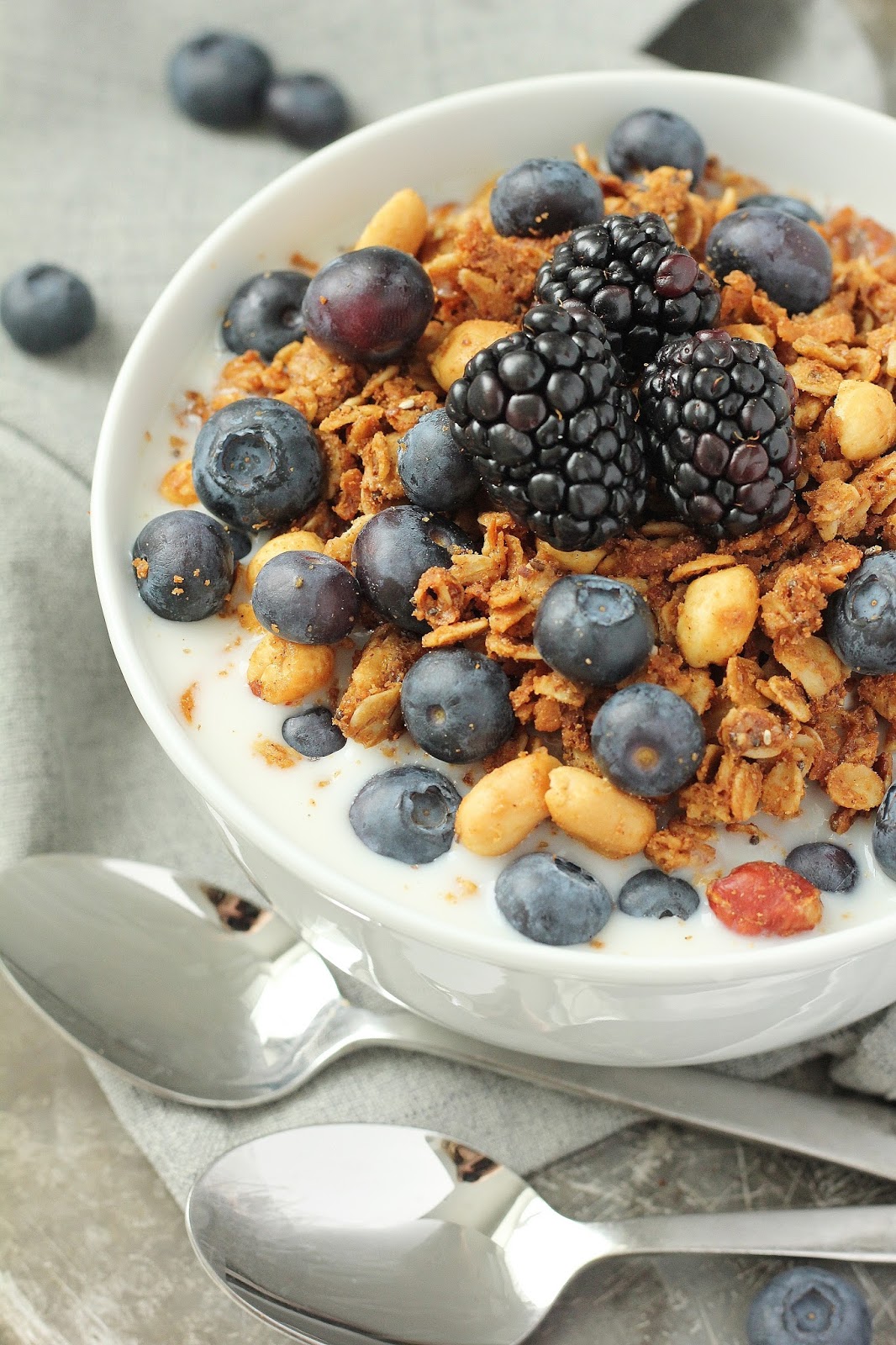 Peanut Butter Chia Seed Granola