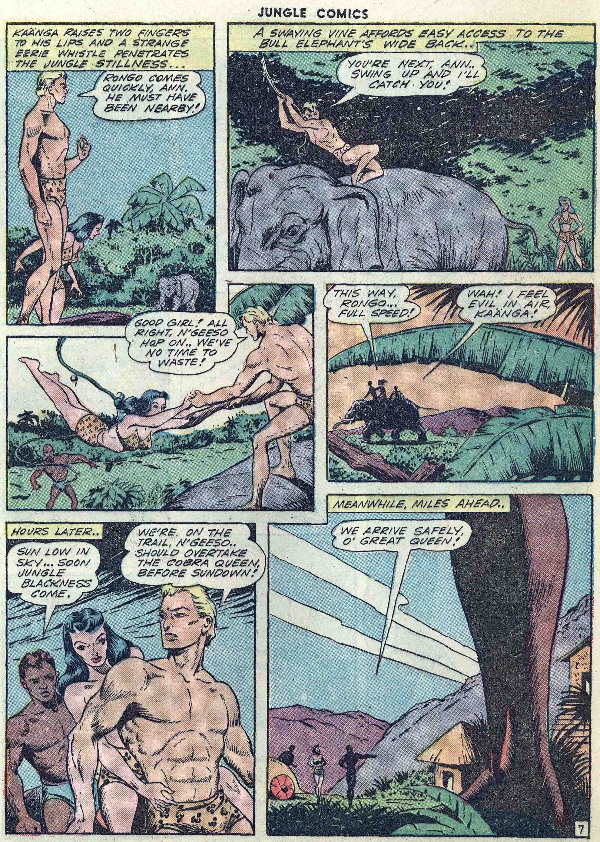 Read online Jungle Comics comic -  Issue #47 - 9