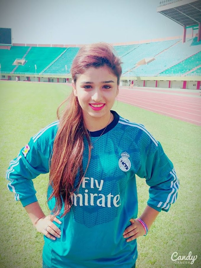 Syeda Mahpara- Natural Beuty From Football Pakistan