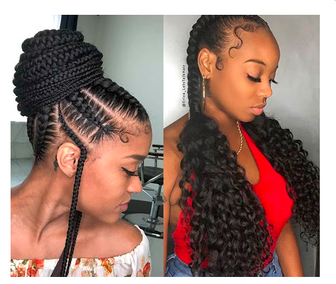37 Latest Braids Hairstyles Ponytails With Weave That Will
