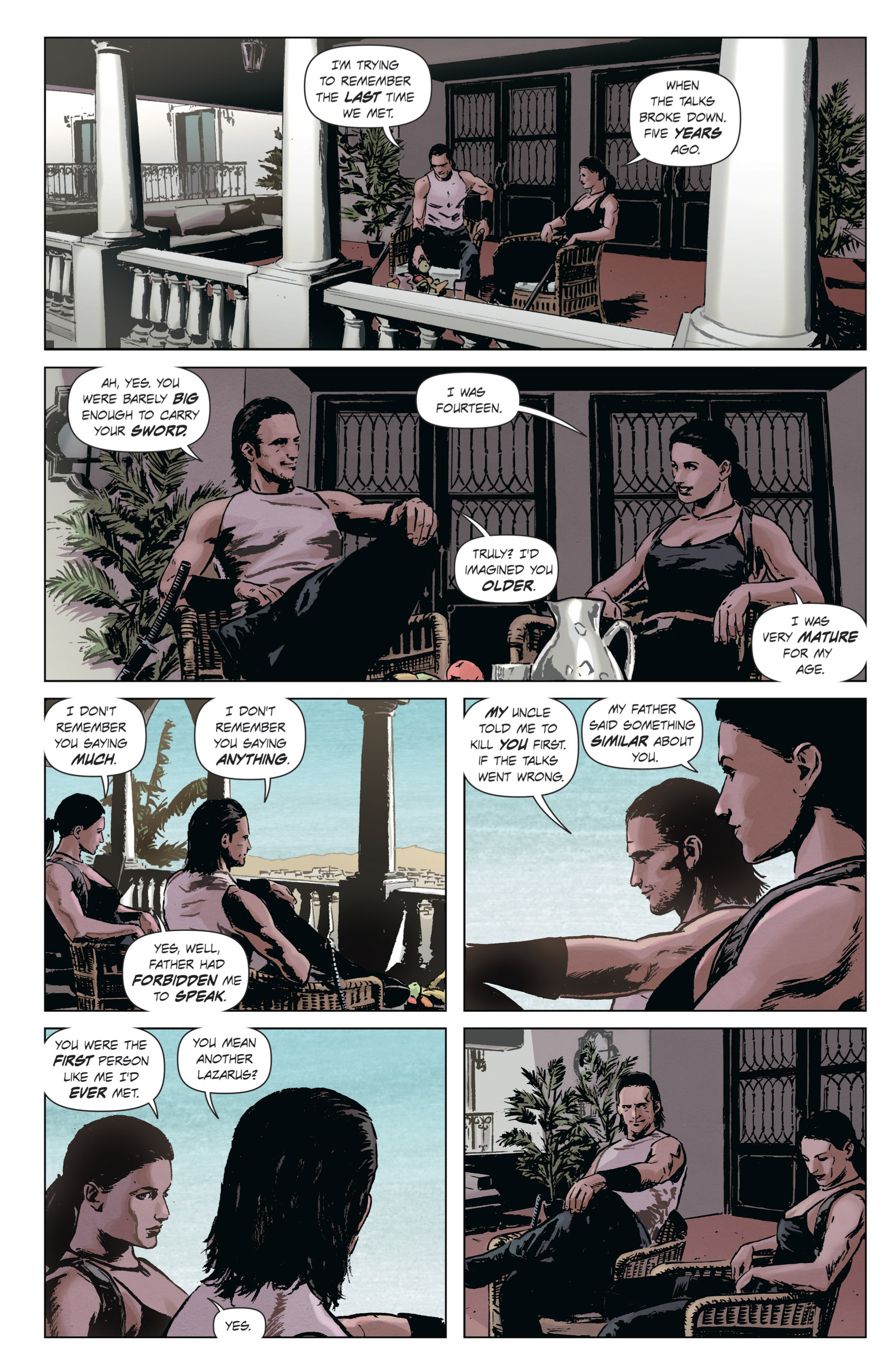 Read online Lazarus (2013) comic -  Issue #3 - 11