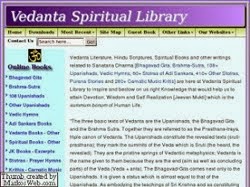 vedanta spiritual library