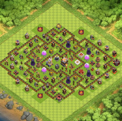 Base Town Hall 11 Clash of Clans Farming
