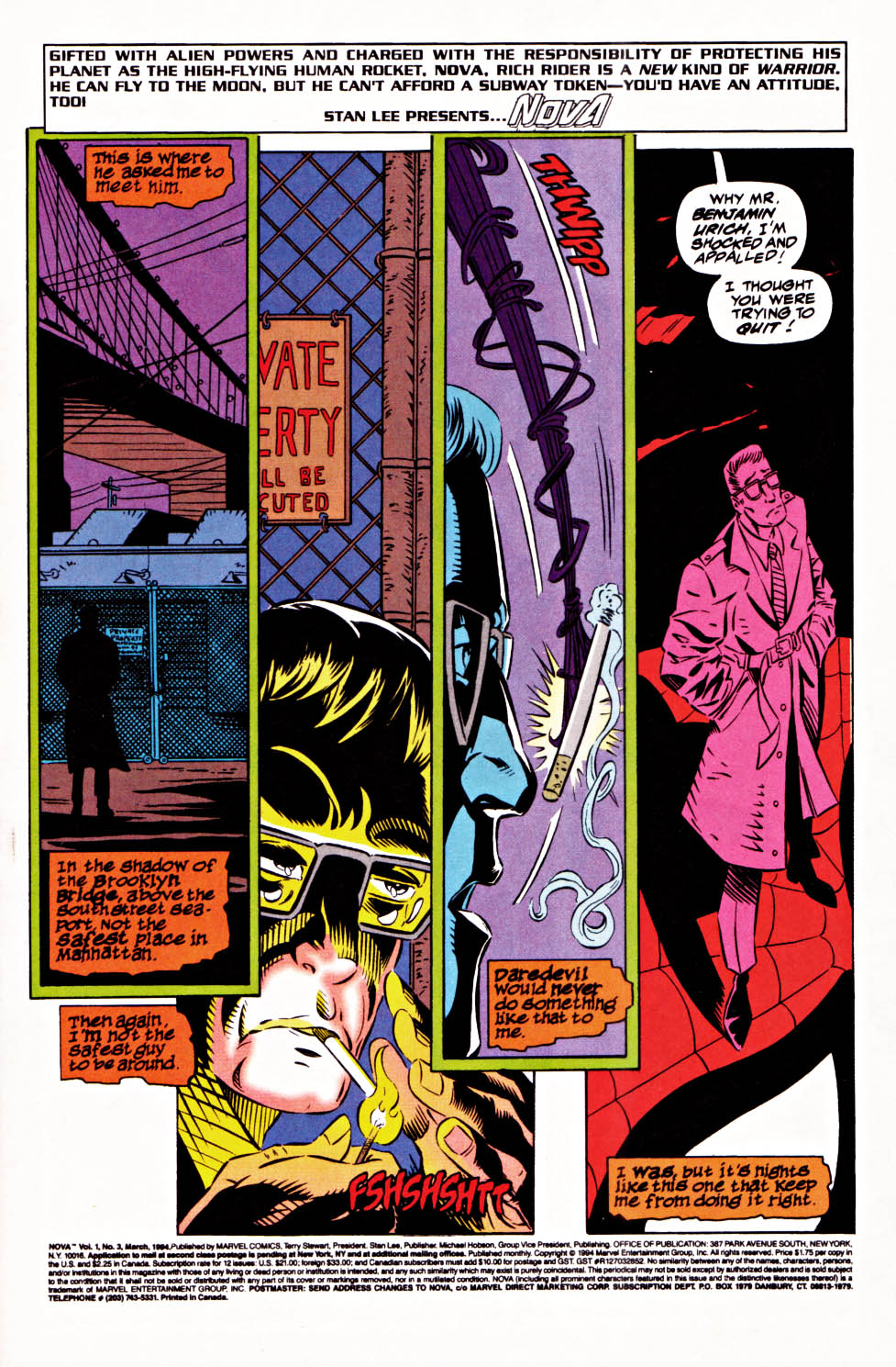 Read online Nova (1994) comic -  Issue #3 - 2