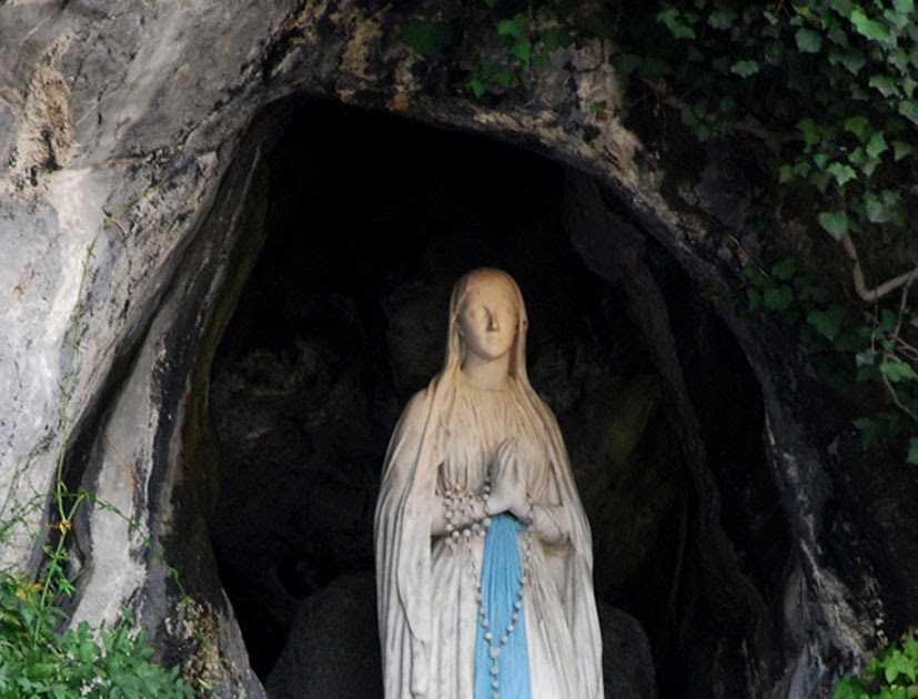 A Trail of Flowers: Apparation of Our Lady at Lourdes