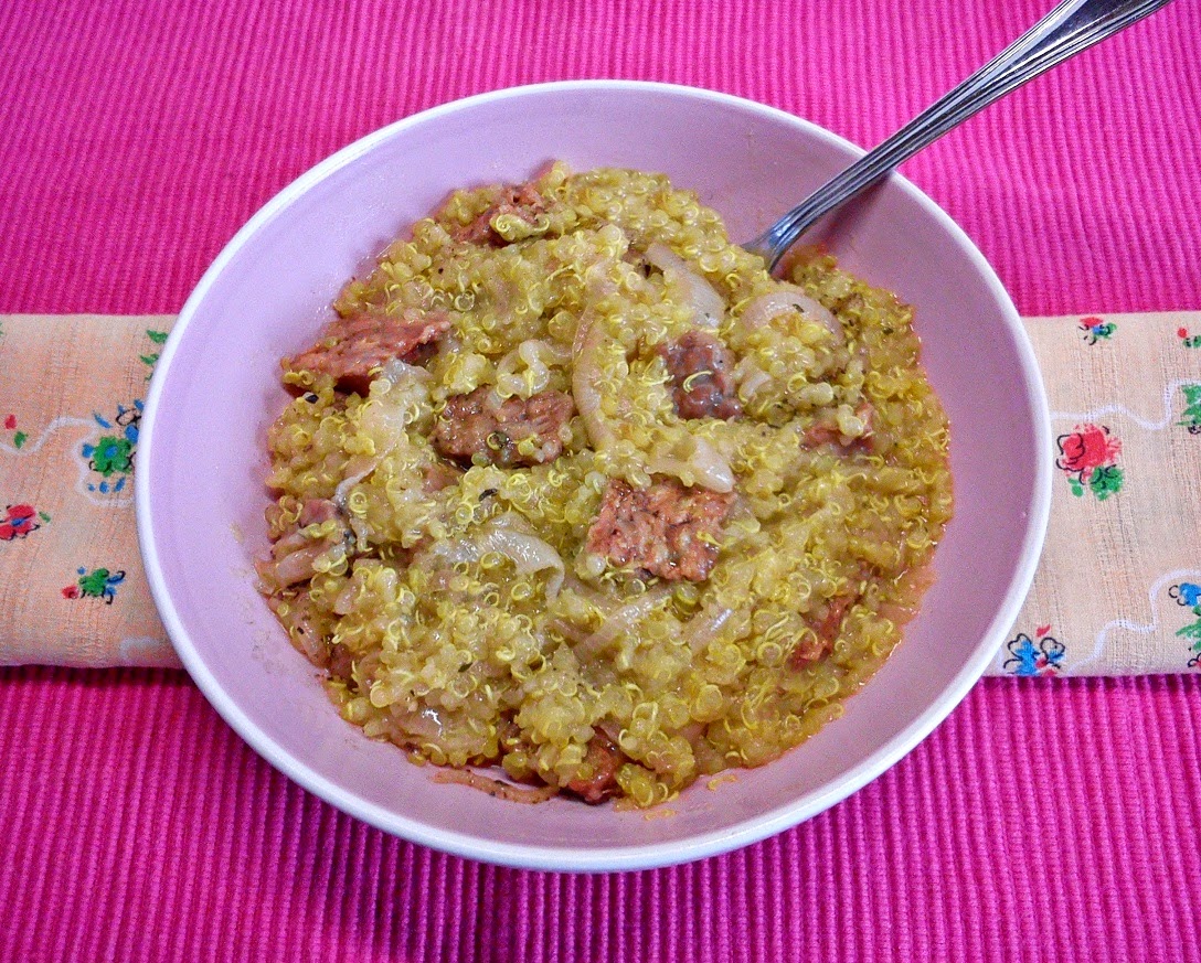 Tempeh con  Quinoa