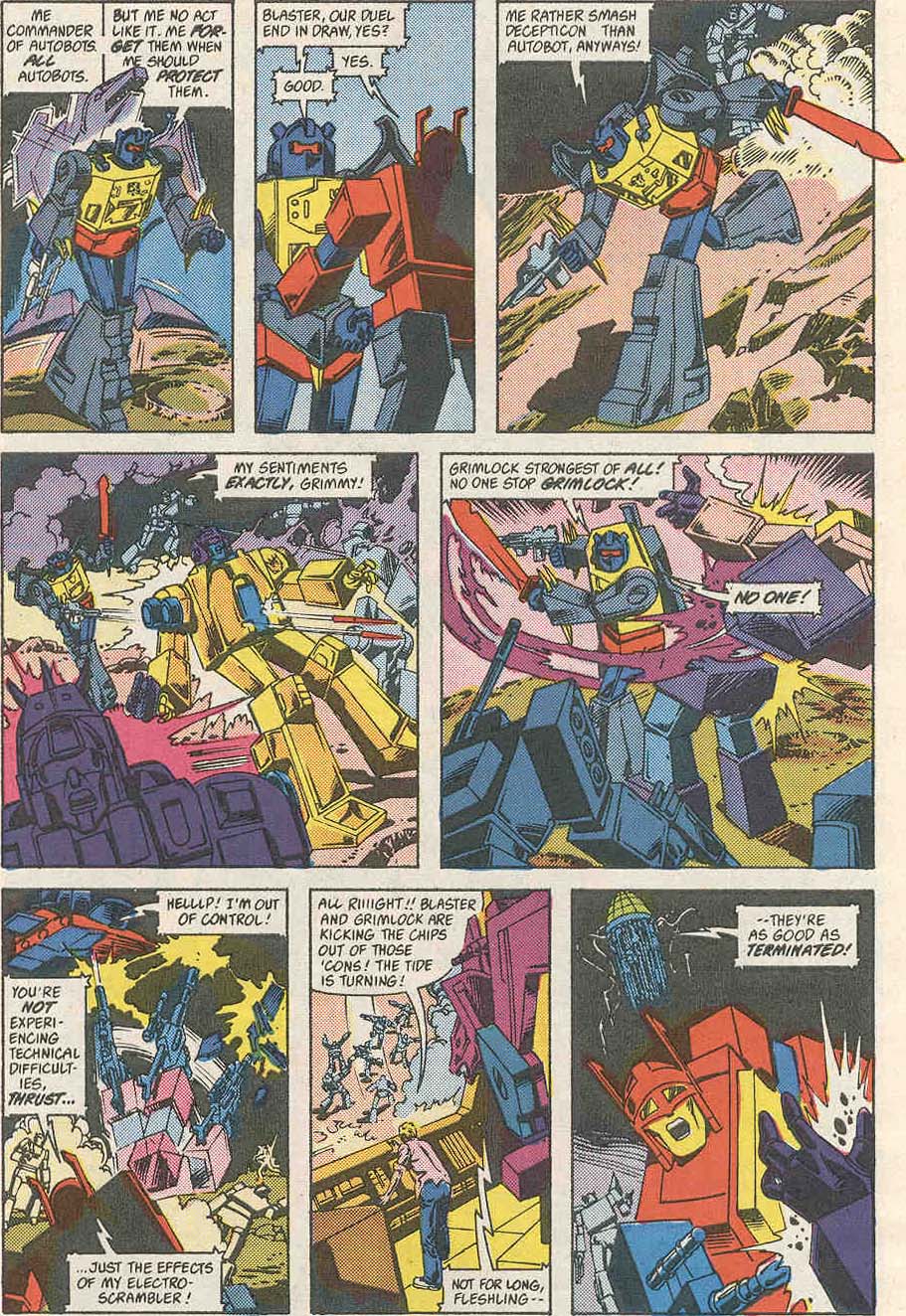 The Transformers (1984) issue 41 - Page 21