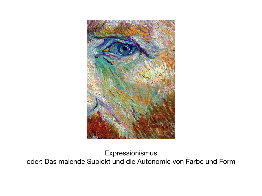 Trennung Von Form Und Farbe Maltechnik Der Olmalerei