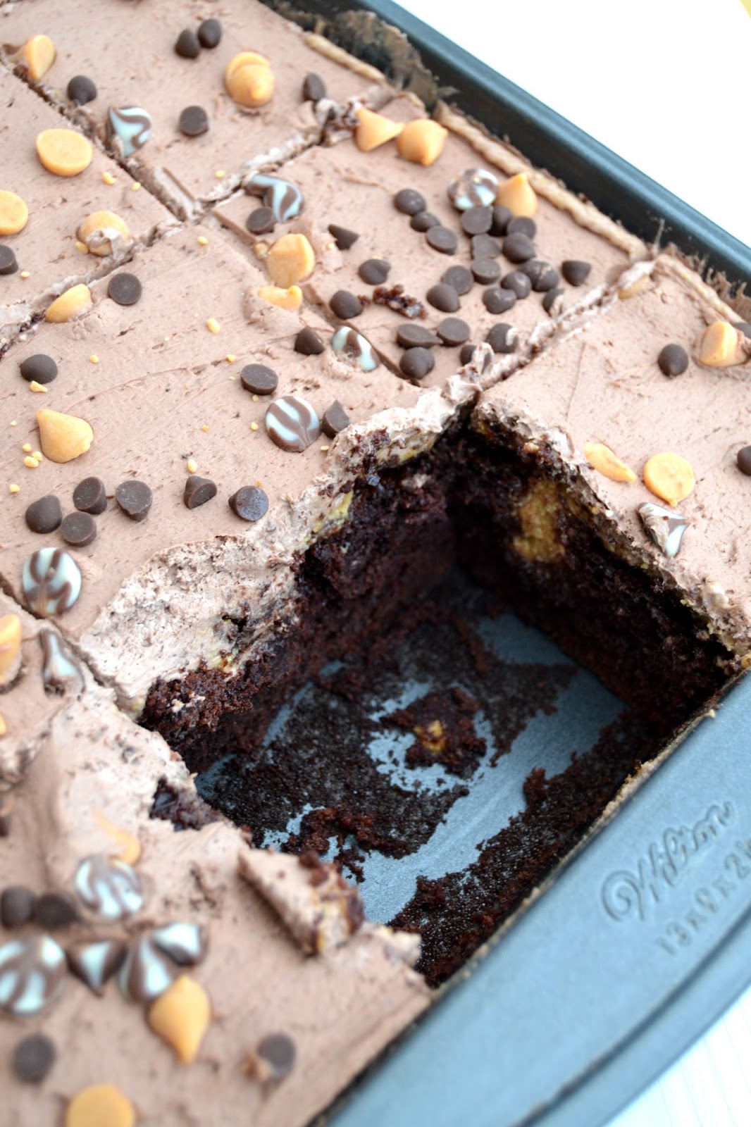 Cakeyboi Chocolate Butterscotch Poke Cake