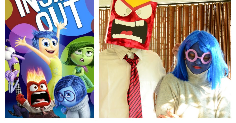 Practical Mom: DIY Inside Out Halloween Costumes (Practical Mondays #30)