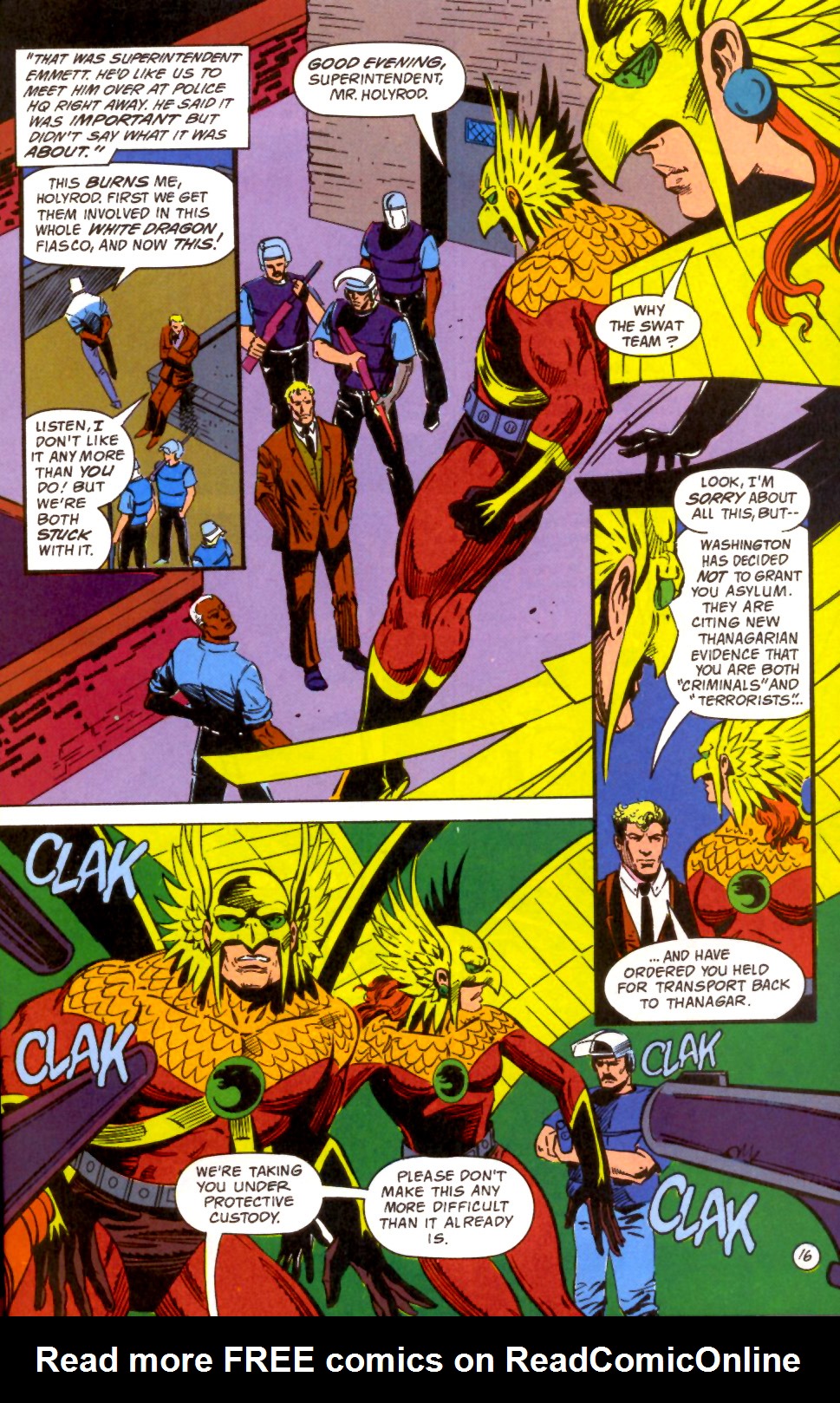 Read online Hawkworld (1990) comic -  Issue #28 - 17